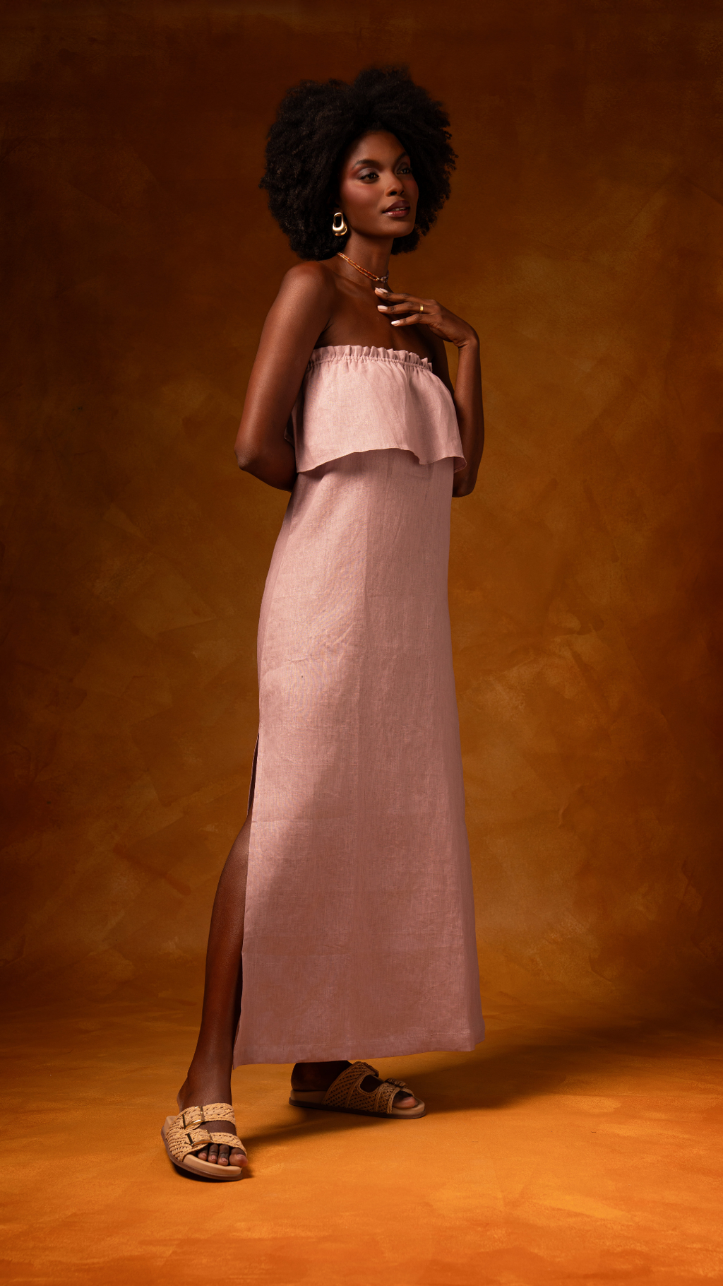 Vestido Maya Mauve