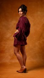 Camisa Raglan Eva Açaí